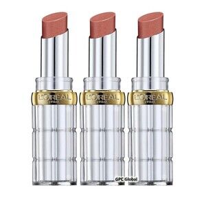 LOT OF 3 - L'Oreal Color Riche Shine Lipstick - 660 Get Nude 3X New Sealed Lipst